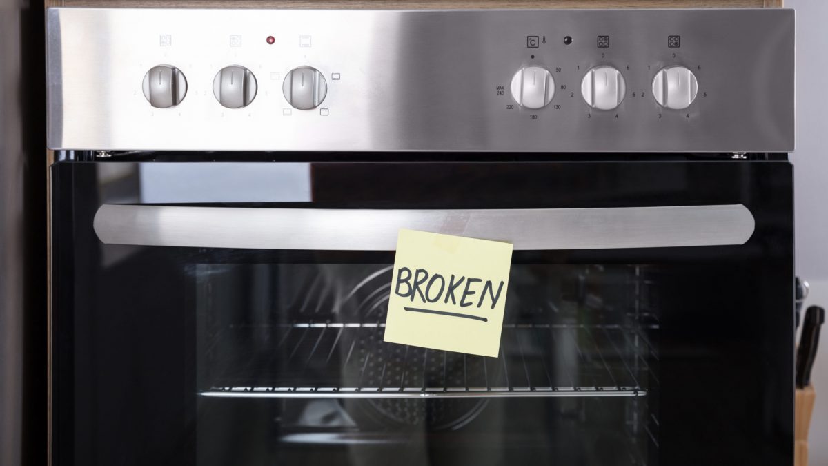 broken oven