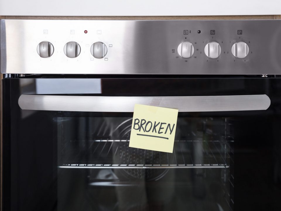 broken oven